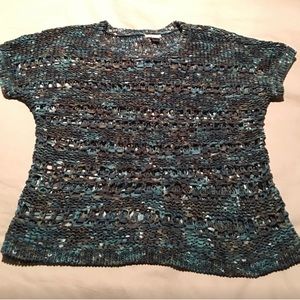 Chico’s Beautiful open weave sweater
